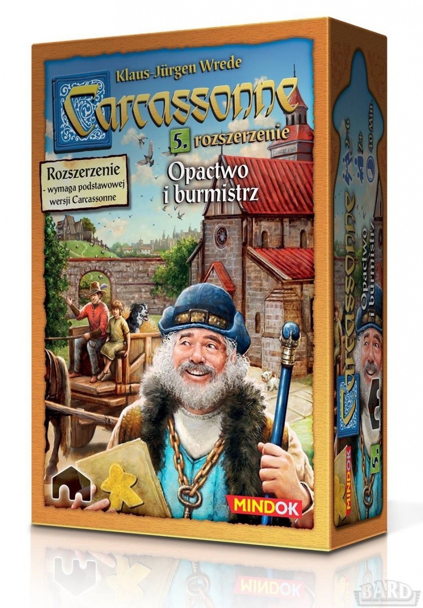 Spoločenská hra Carcassonne: Opátstvo a starosta Barda